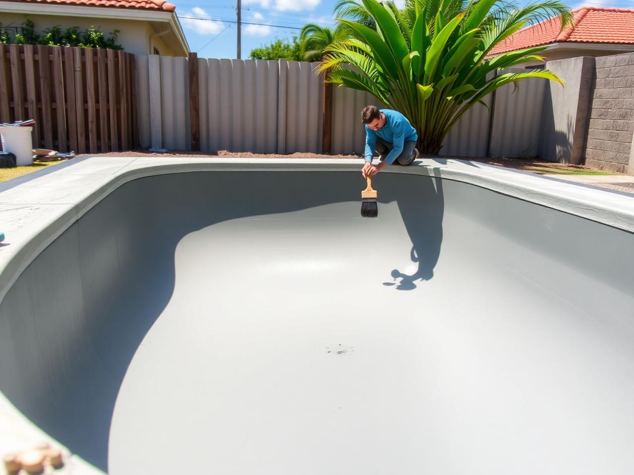 Piscina com proteção total contra vazamentos